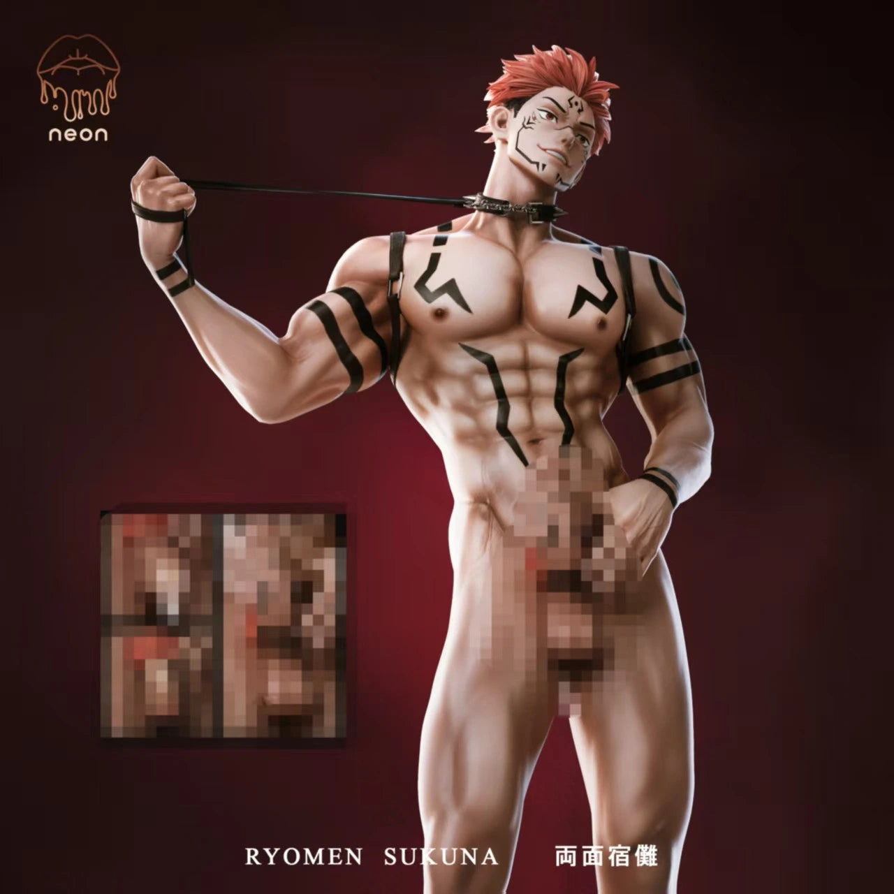 Preventa Resina Ryomen Sukuna Figura Jujutsu Kaisen 1/6 NEON Estudio