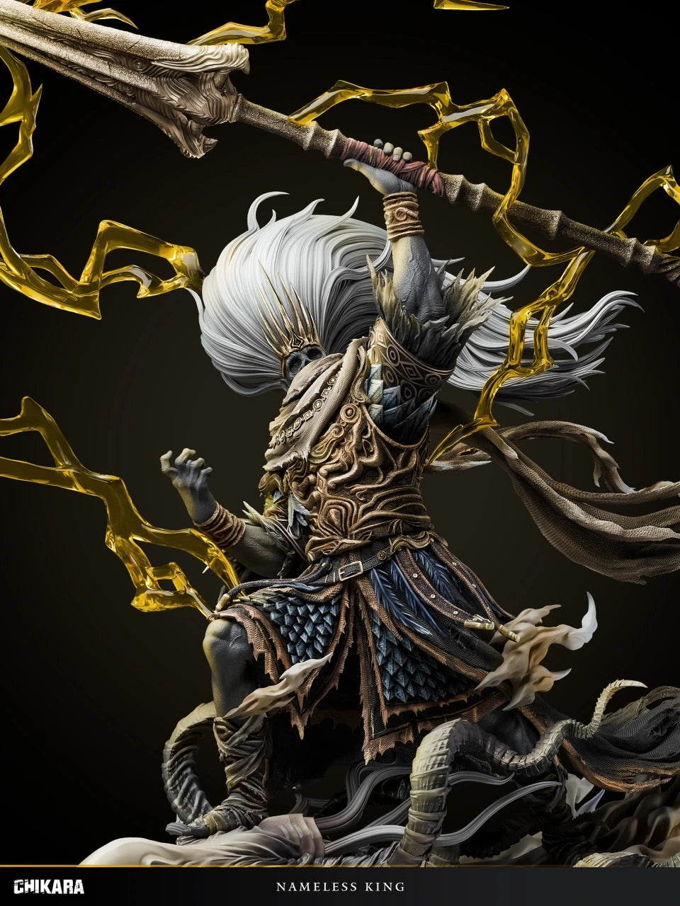Preventa Resina Nameless King Figura Dark Souls 3 1/4 Chikara Estudio