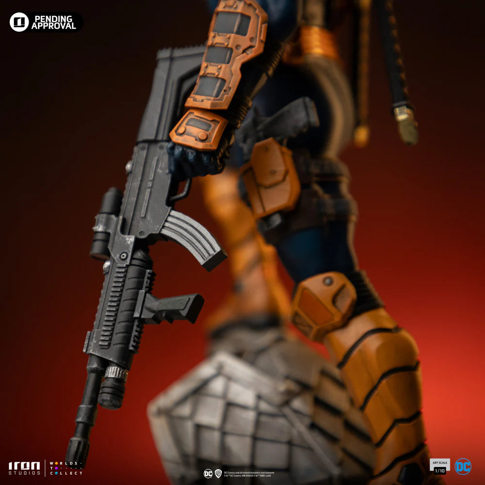 Preventa Resina Death Stroke Figura DC Iron (Licencia) Estudio