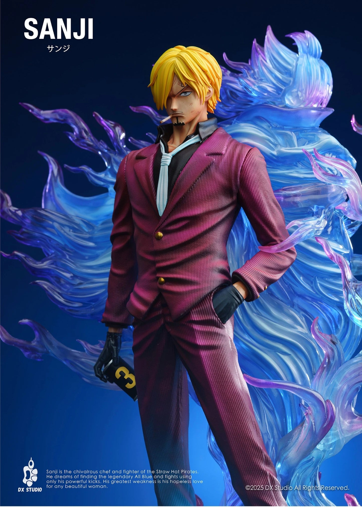 Preventa Resina Vinsmoke Sanji Figura One Piece DX Estudio