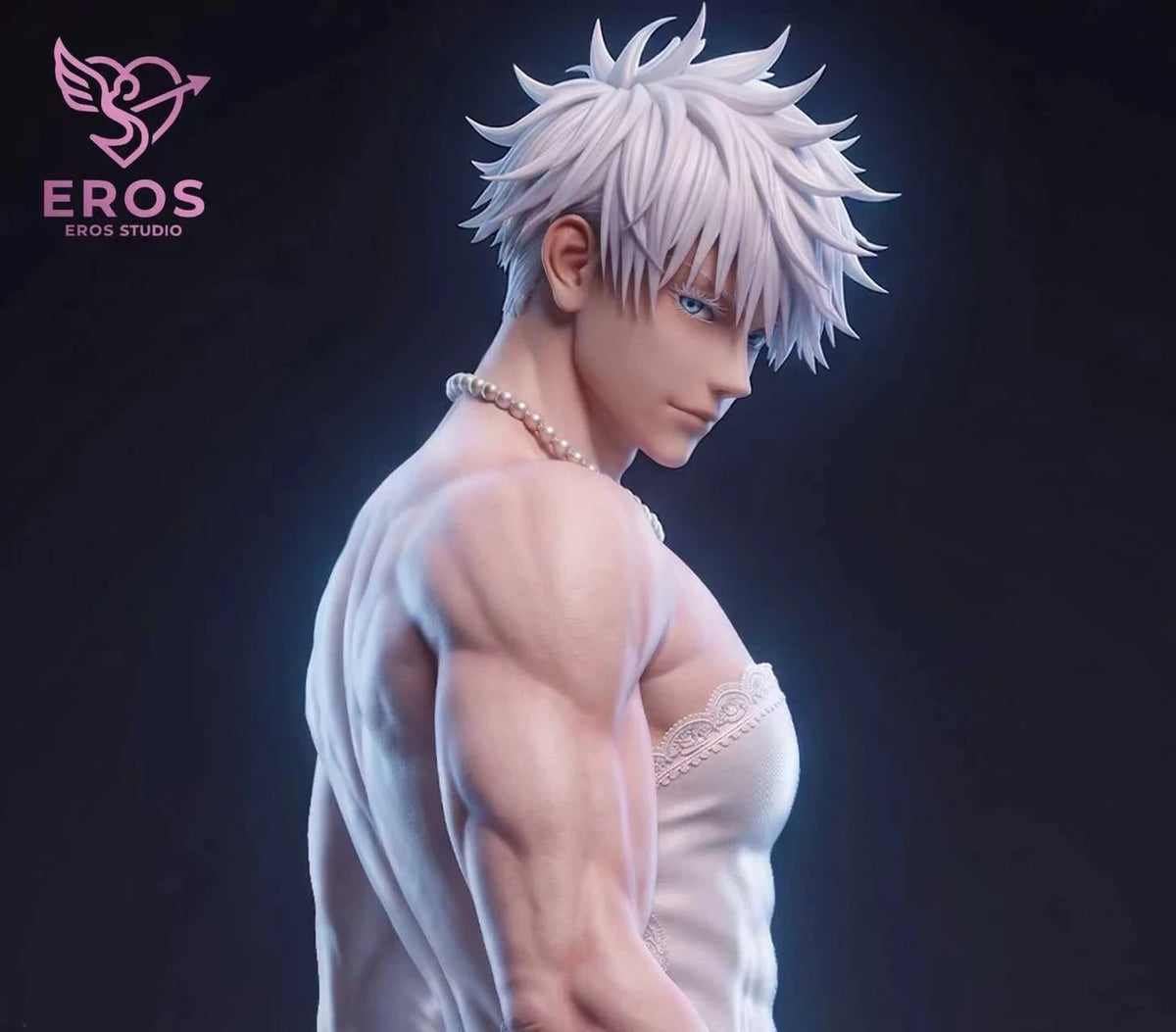 Preventa Resina Gojo Satoru Figura Jujutsu Kaisen 1/6 Eros Estudio