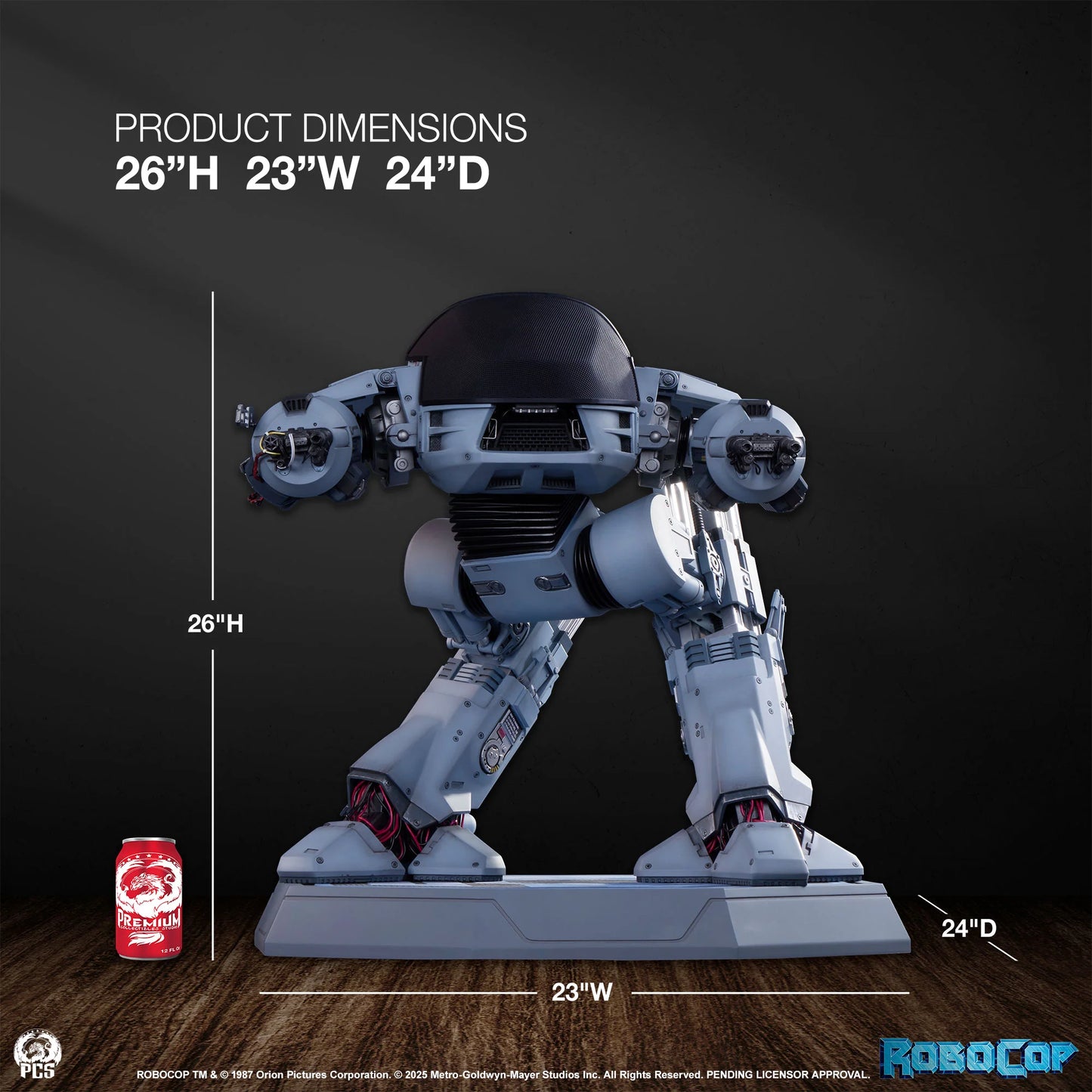Preventa Resina ED-209 Figura Robocop PCS (Licencia) Estudio