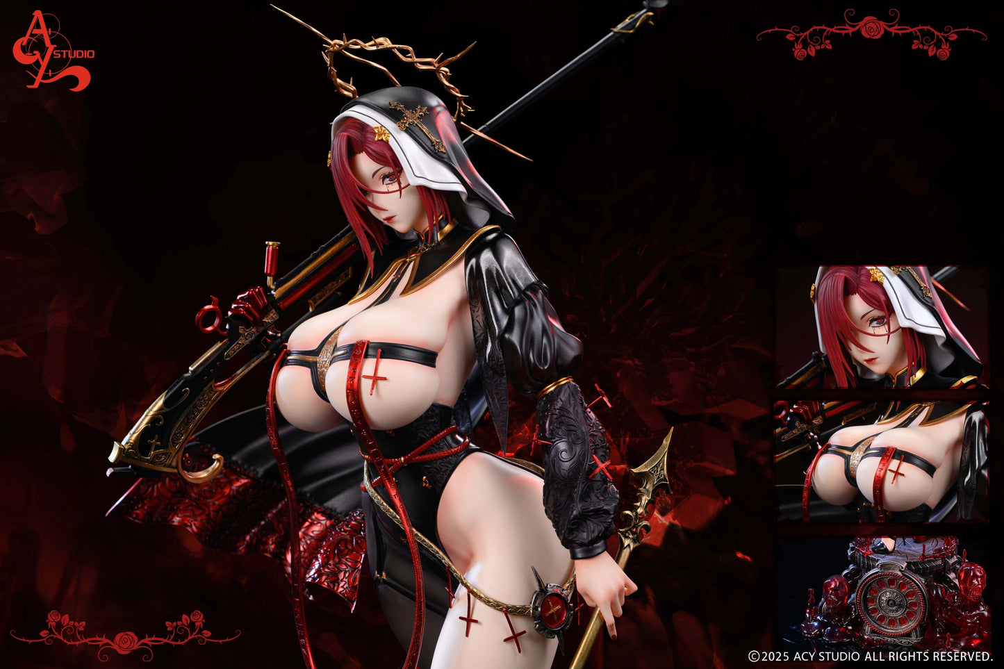 Preventa Resina Battle Sister Figura Original Series ACY Estudio