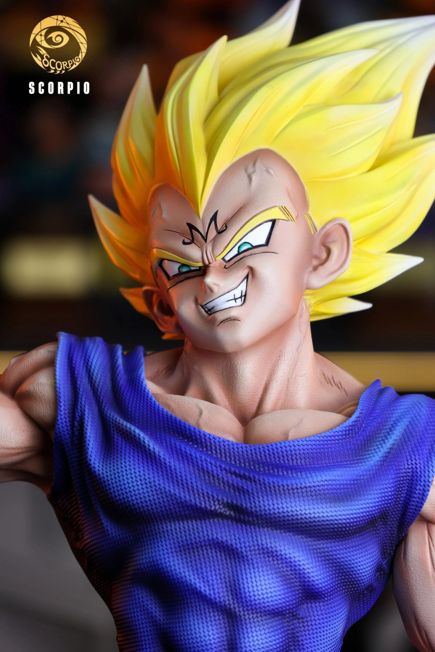 Preventa Resina Majin Vegeta Figura Dragon Ball Scorpio Estudio