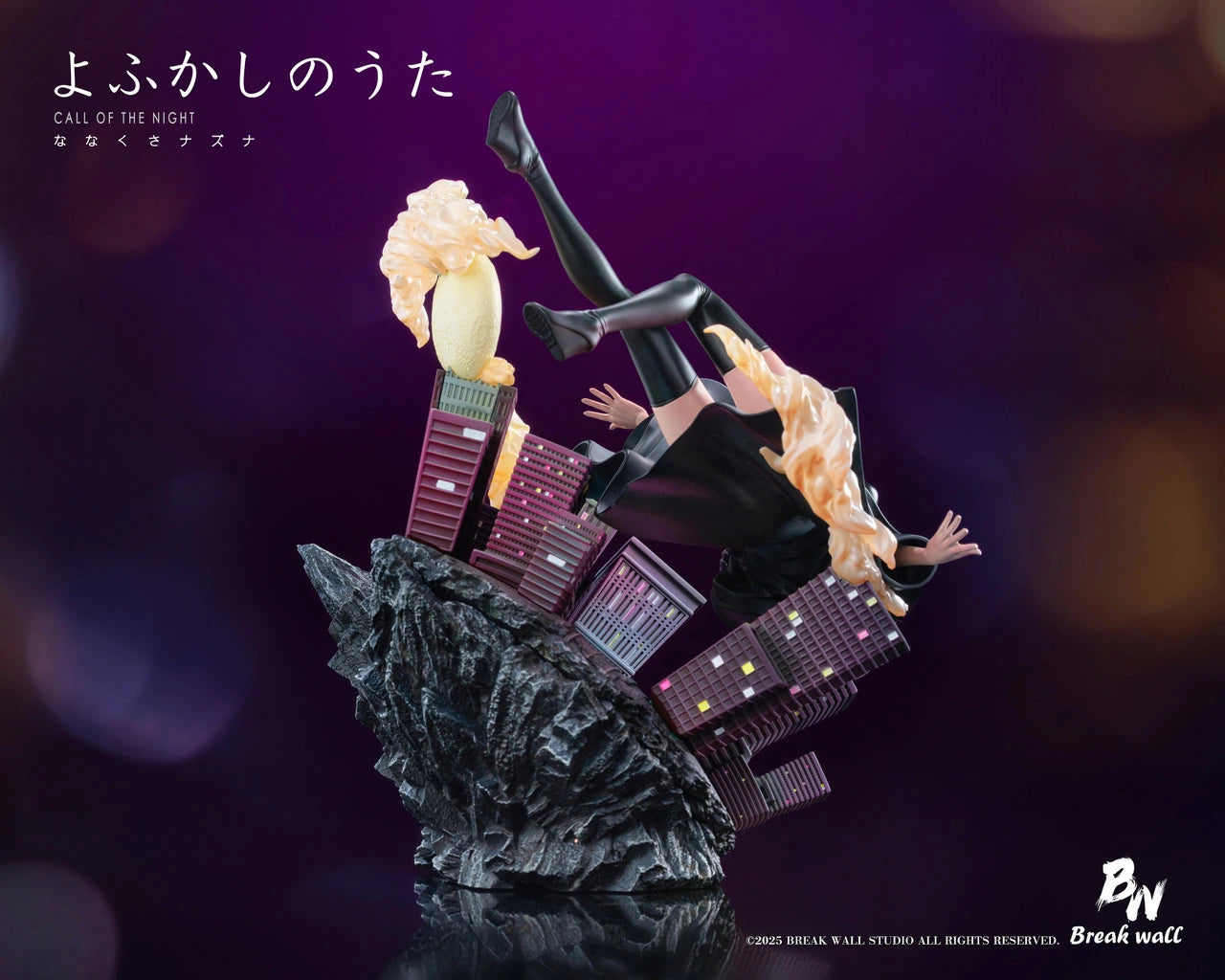 Preventa Resina Nazuna Nanakusa Figura Call of the Night Break Wall  Estudio