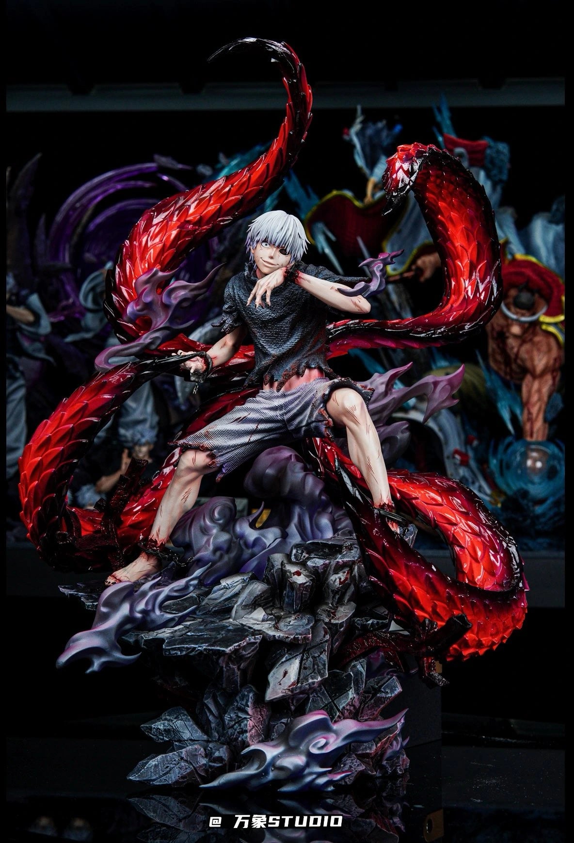 Preventa Resina Ken Kaneki Figura Tokyo Ghoul 1/6 WX Estudio
