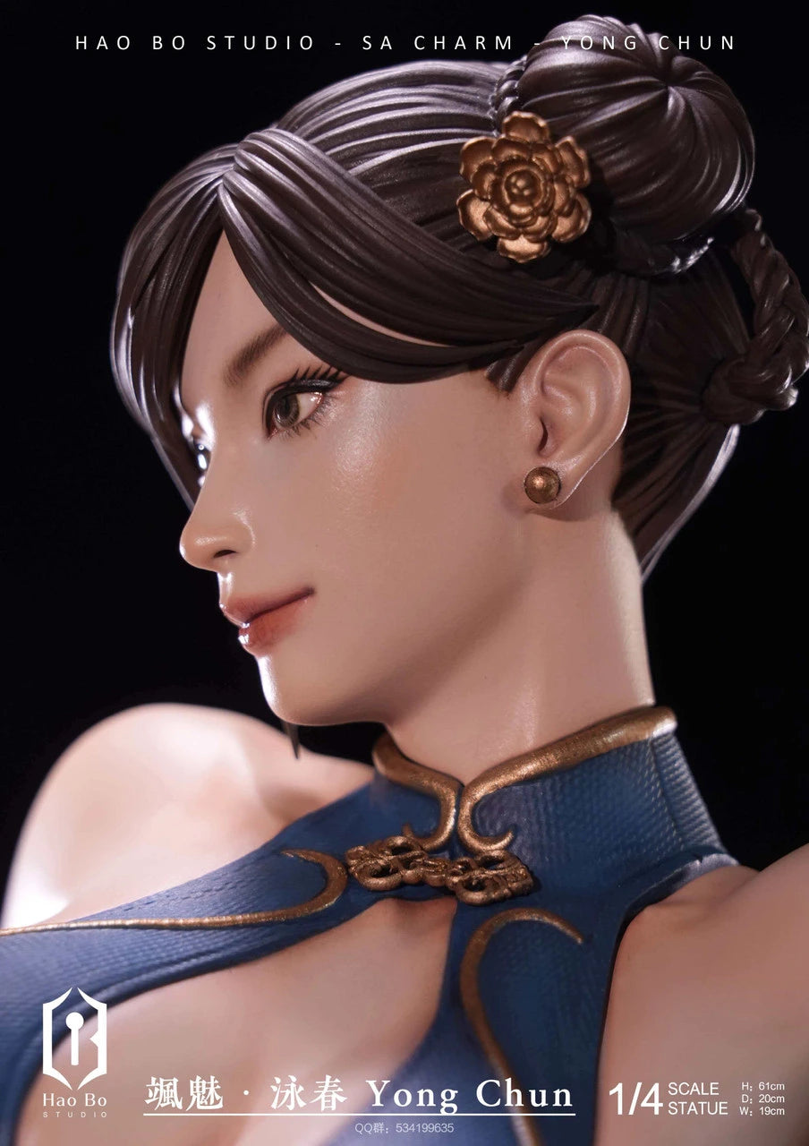 Preventa Resina Chun-Li Figura Street Fighter  HaoBo  Estudio