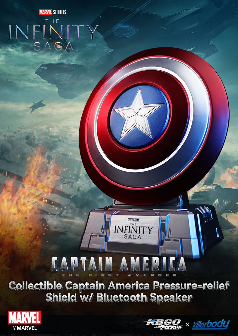 Preventa PVC Escudo Capitan America Figura Marvel KillerBody (Licencia) Estudio