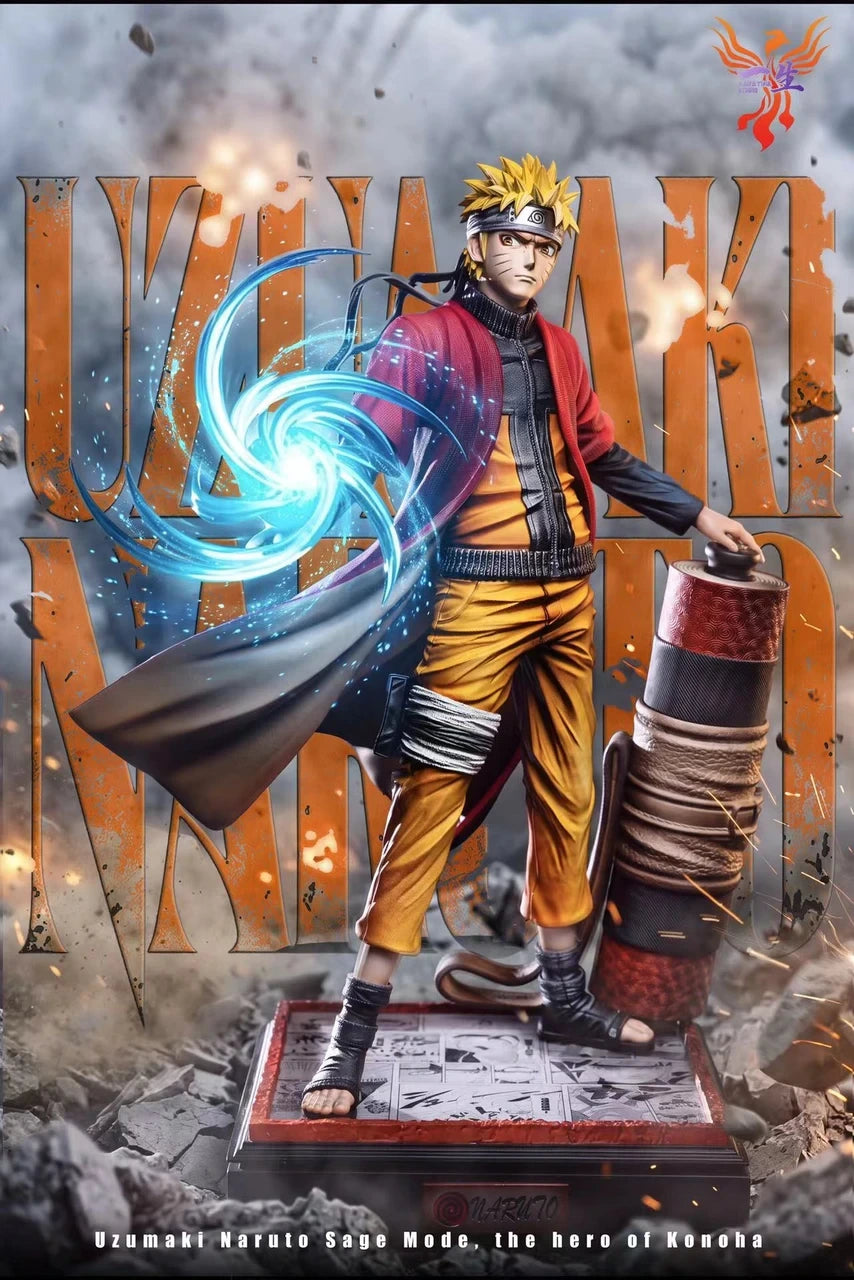 Preventa Resina Uzumaki Naruto Figura Naruto 1/6 Lifetime Estudio