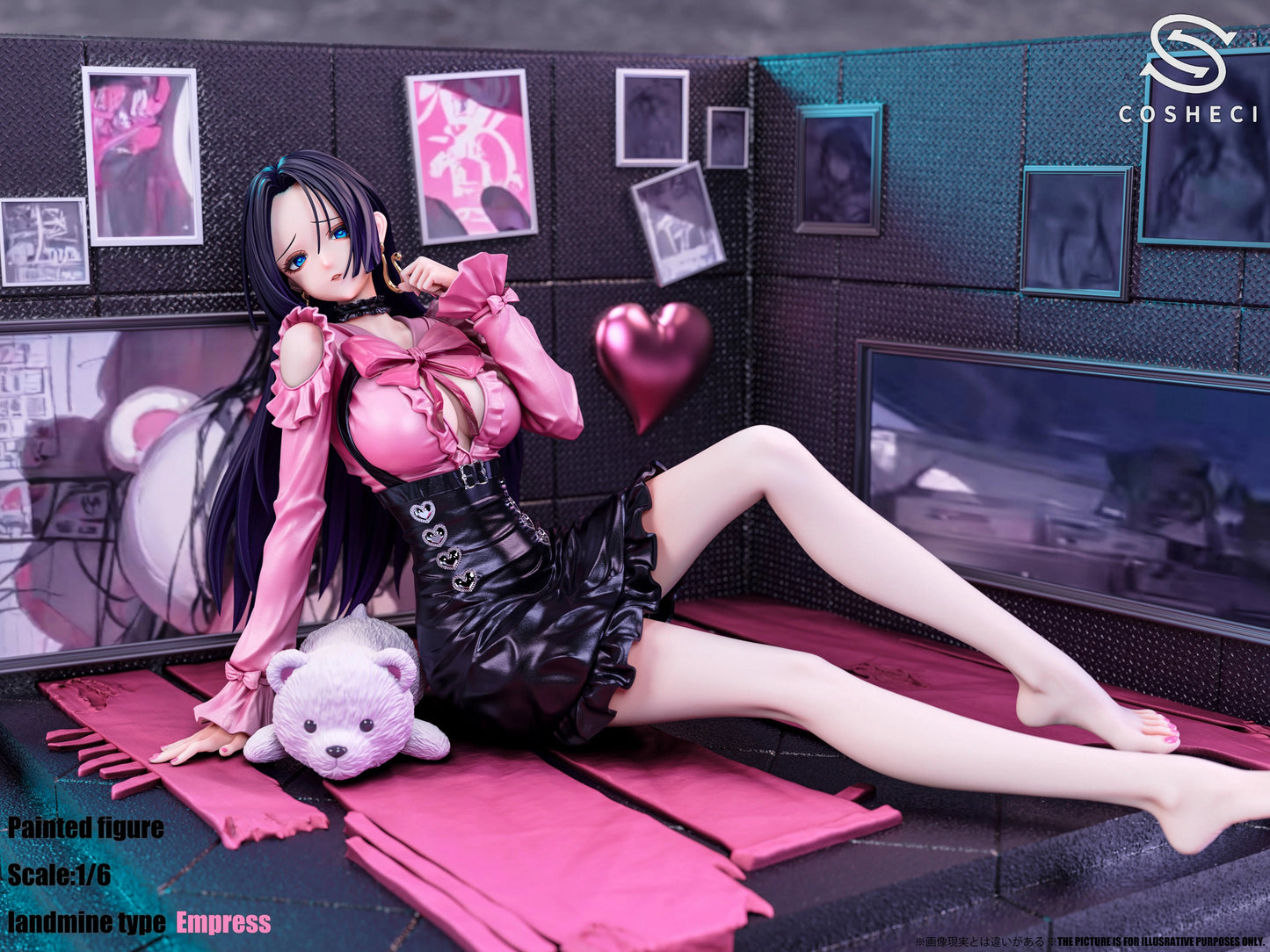 Preventa Resina Boa Hancock Figura One Piece Cosh  Estudio