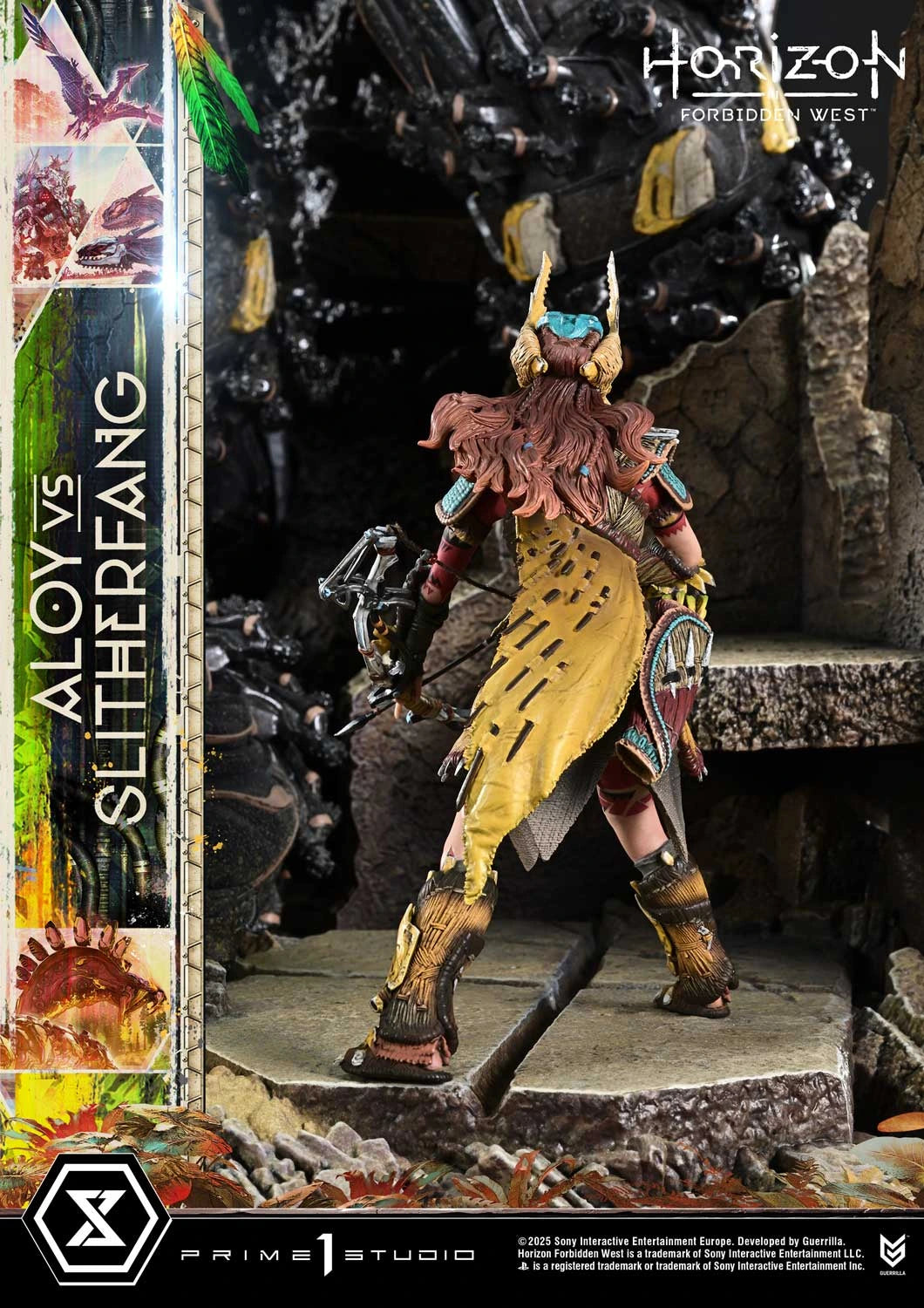 Preventa Resina Aloy vs. The Slitherfang Figura Horizon Forbidden West   Prime 1 (Licencia) Estudio