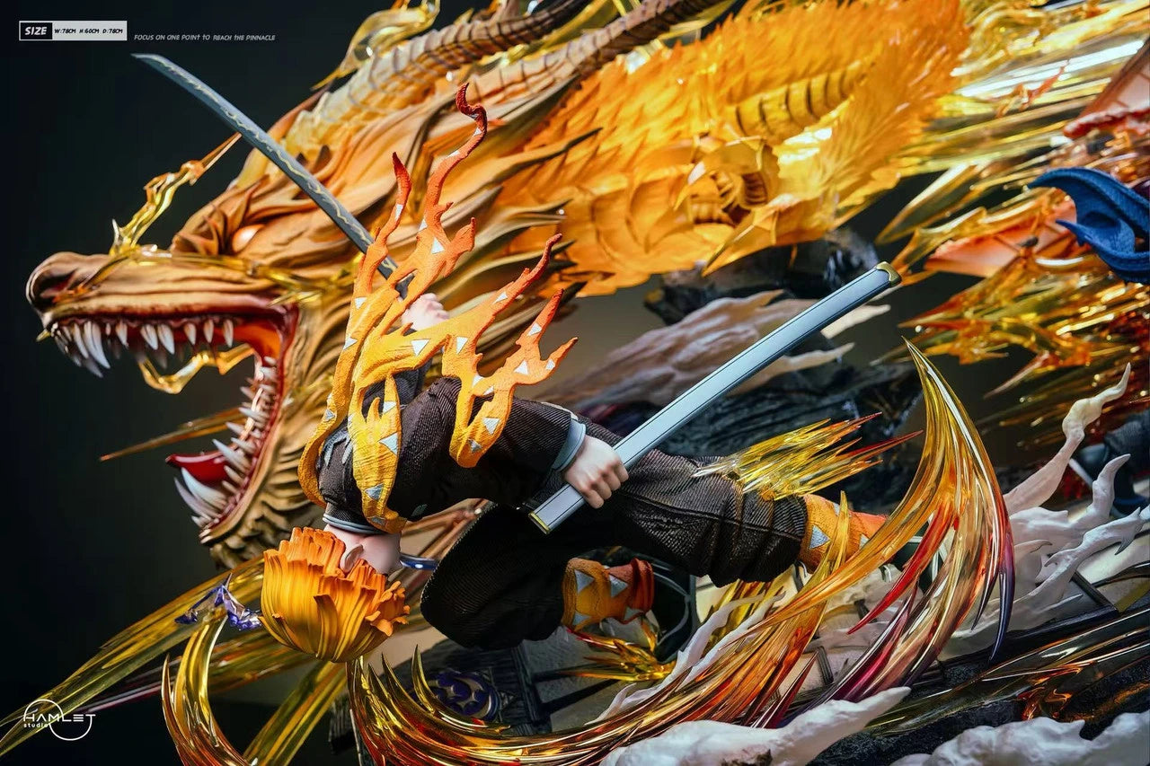 Preventa Resina Zenitsu Agatsuma Figura Demon Slayer Hamlet Estudio