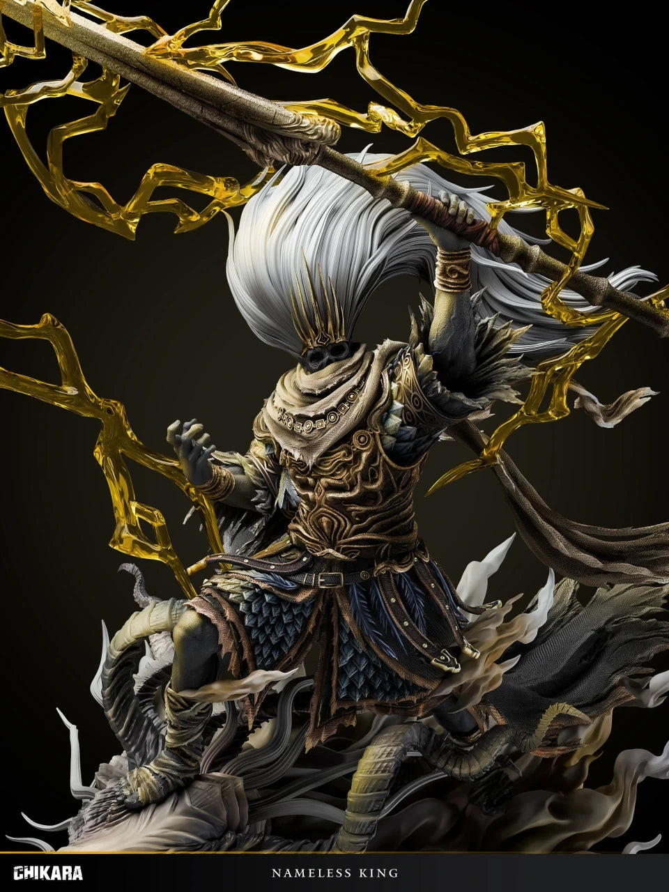 Preventa Resina Nameless King Figura Dark Souls 3 1/4 Chikara Estudio