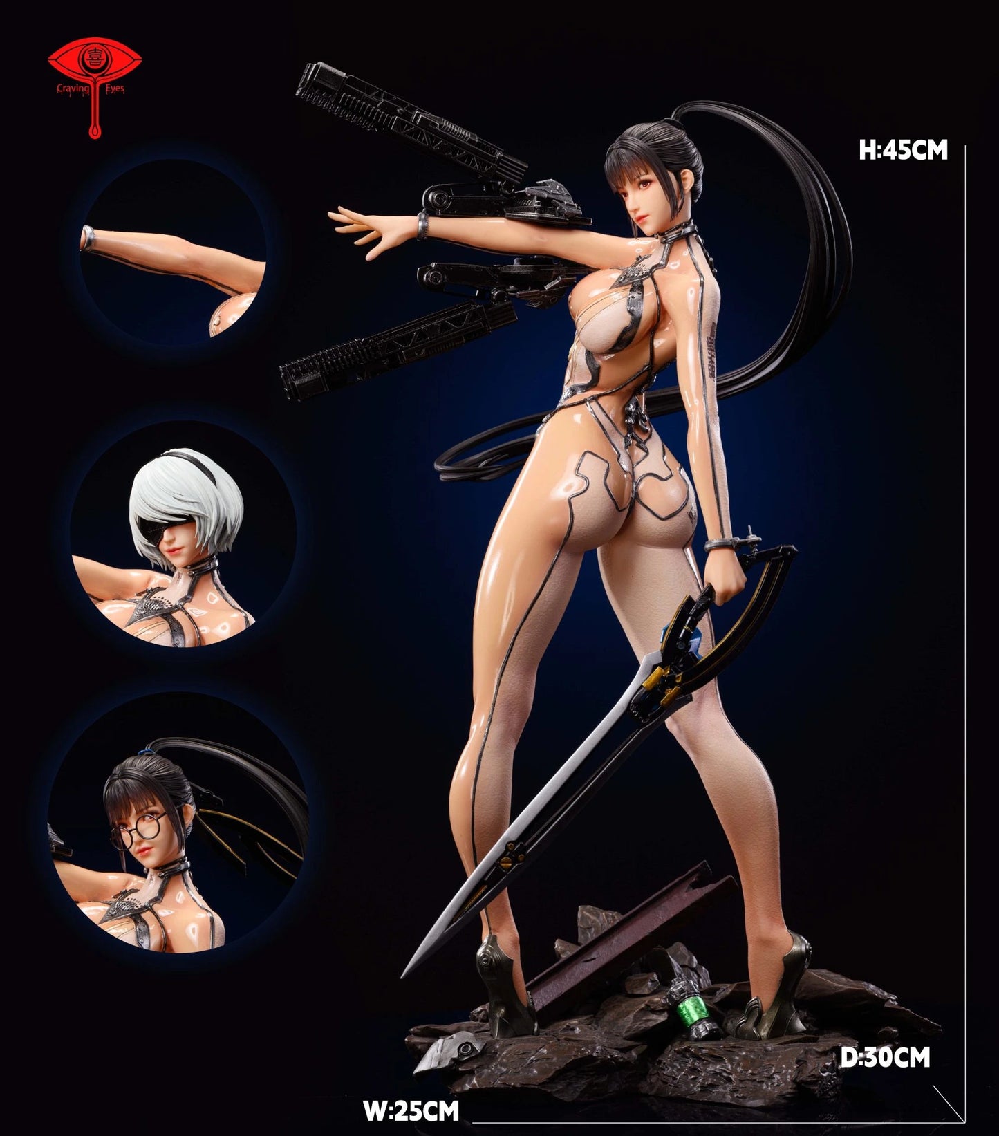 Preventa Resina Eve Figura Stellar Blade Craving Eyes  Estudio