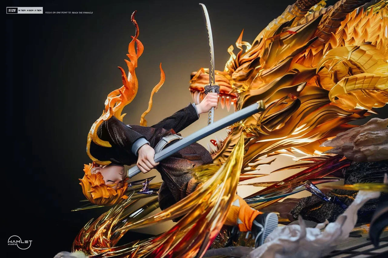Preventa Resina Zenitsu Agatsuma Figura Demon Slayer Hamlet Estudio