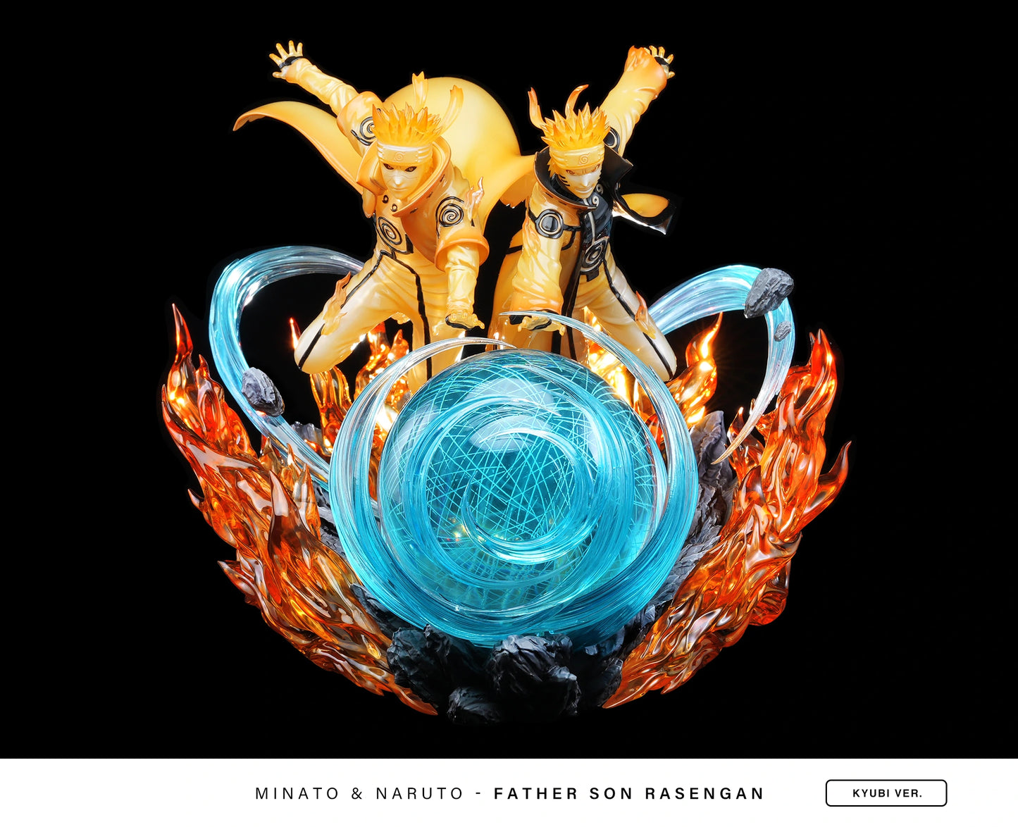 Preventa Resina Naruto & Minato Figura Naruto Chikara Studio Estudio