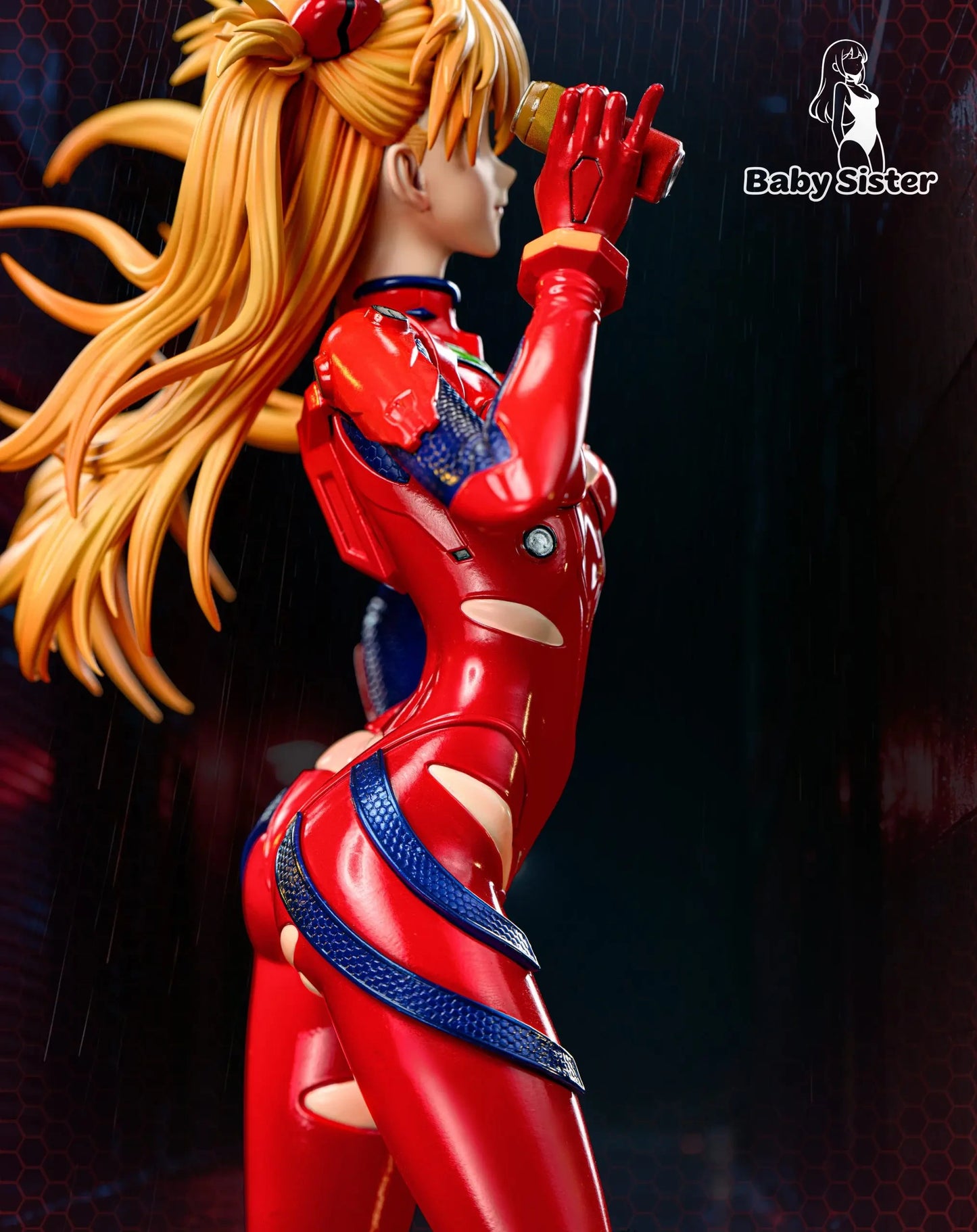 Preventa Resina Asuka Langley Figura Evangelion Baby Sister Estudio