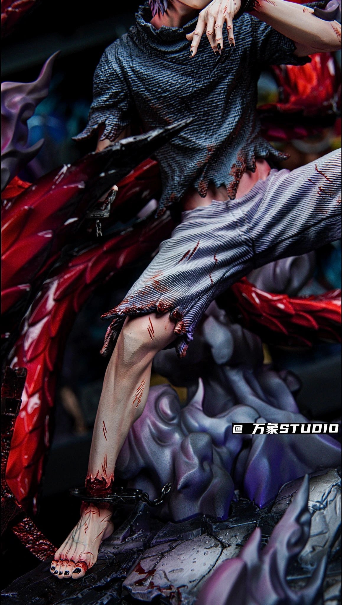 Preventa Resina Ken Kaneki Figura Tokyo Ghoul 1/6 WX Estudio