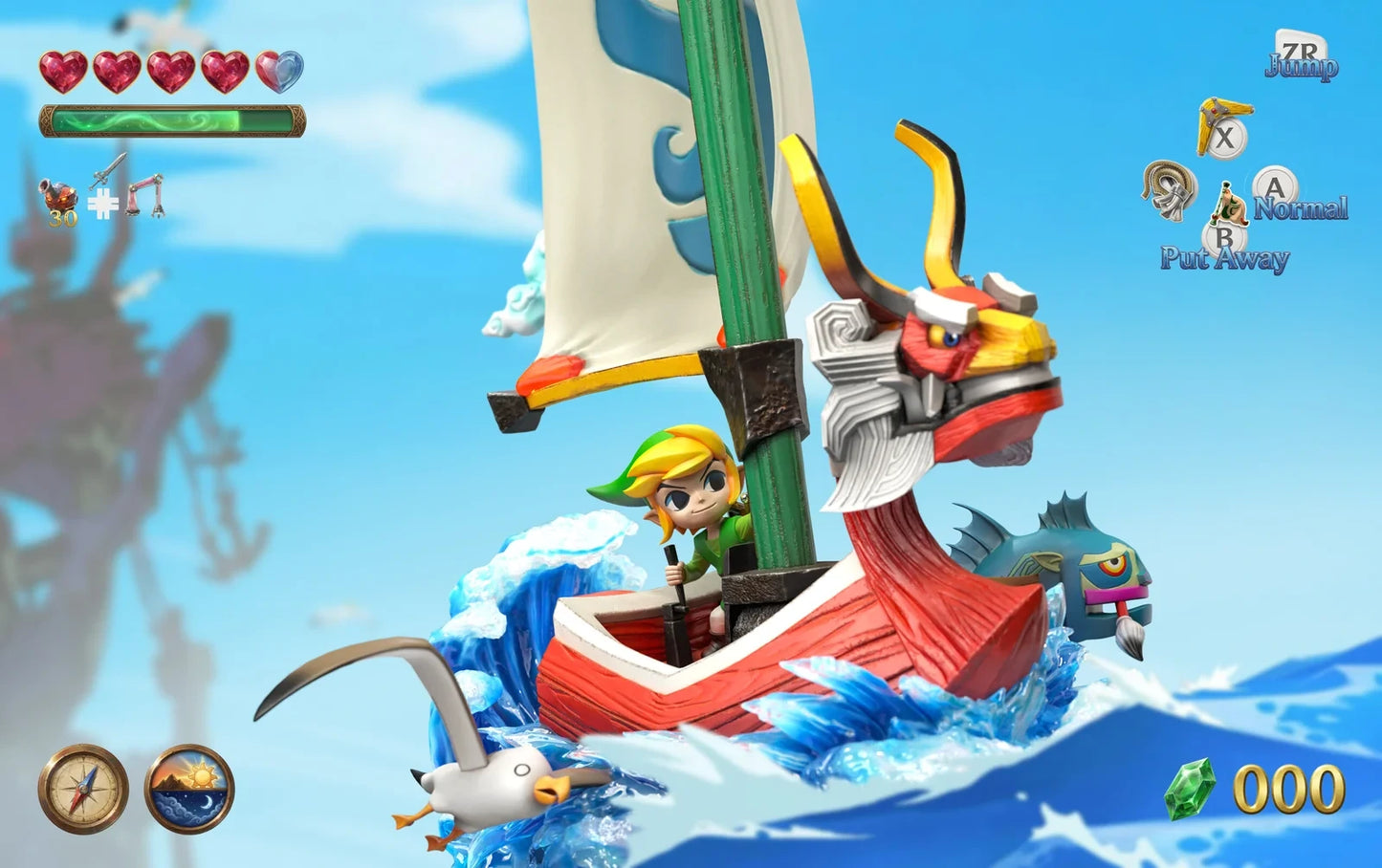 Preventa Resina King of Red Lions & Link Figura The Legend of Zelda Fibonacci Estudio