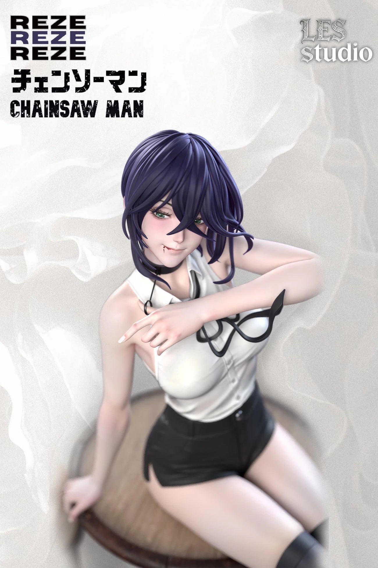 Preventa Resina Reze Figura Chainsaw Man LES Estudio