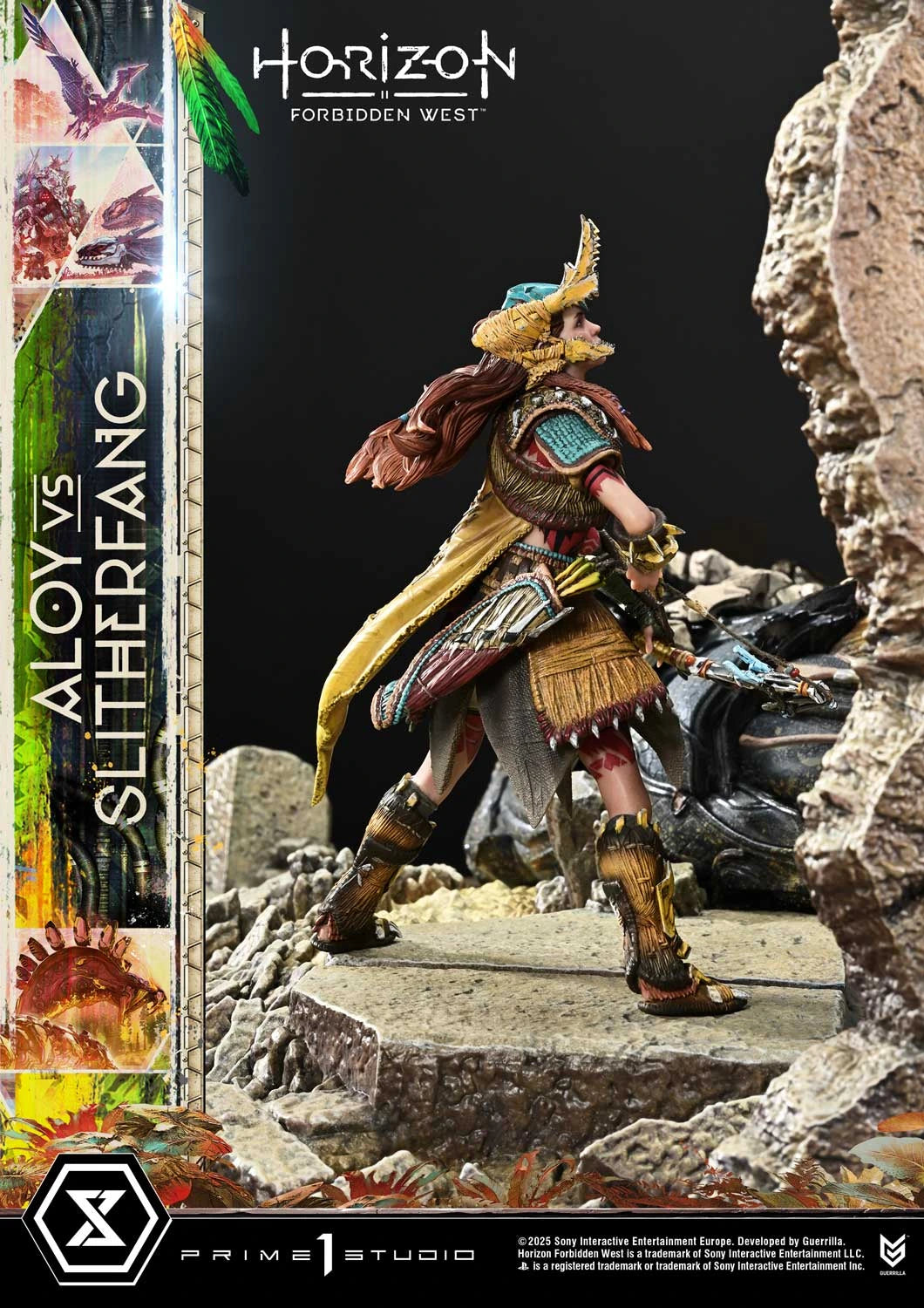 Preventa Resina Aloy vs. The Slitherfang Figura Horizon Forbidden West   Prime 1 (Licencia) Estudio