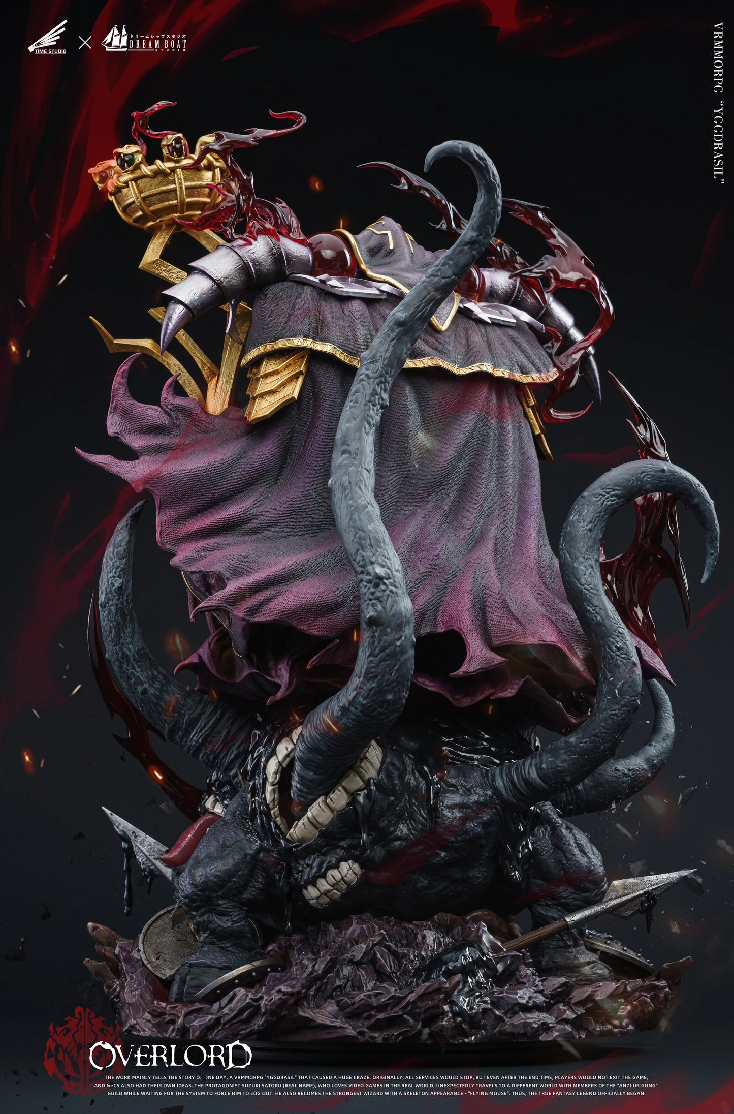 Preventa Resina Ainz Ooal Gown Figura Overlord Dream Boat & Time  Estudio
