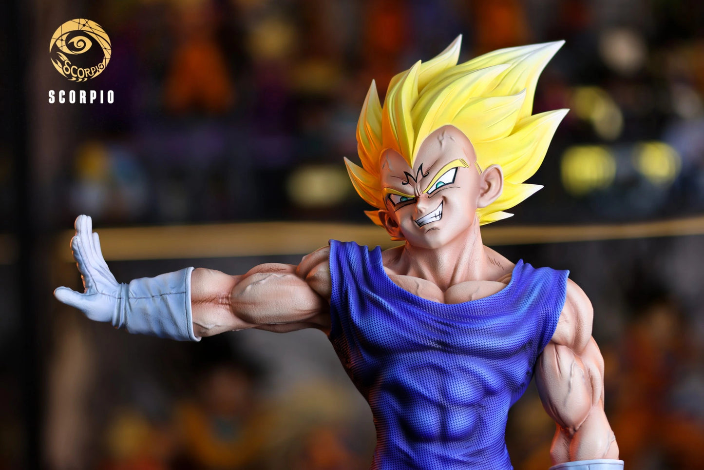 Preventa Resina Majin Vegeta Figura Dragon Ball Scorpio Estudio