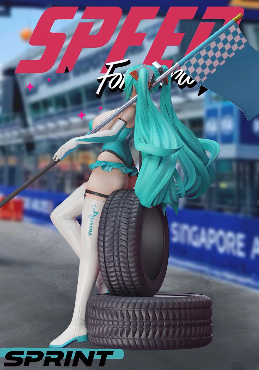 Preventa Resina Hatsune Miku Figura Vocaloid SC Estudio