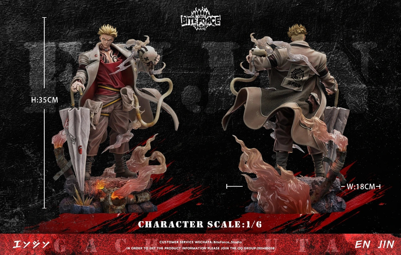 Preventa Resina Enjin Figura Gachiakuta BiteForce Estudio