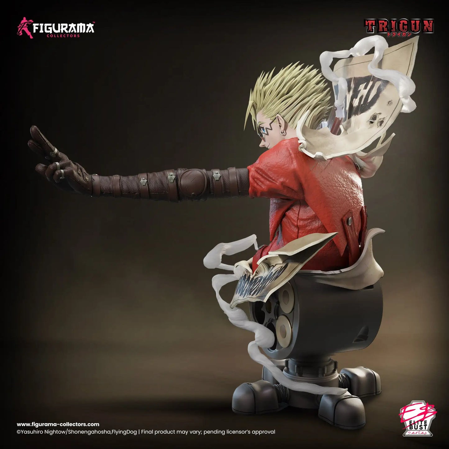 "Preventa Resina Vash Estampida  Figura Trigun Figurama Collectors (Licencia) Estudio"