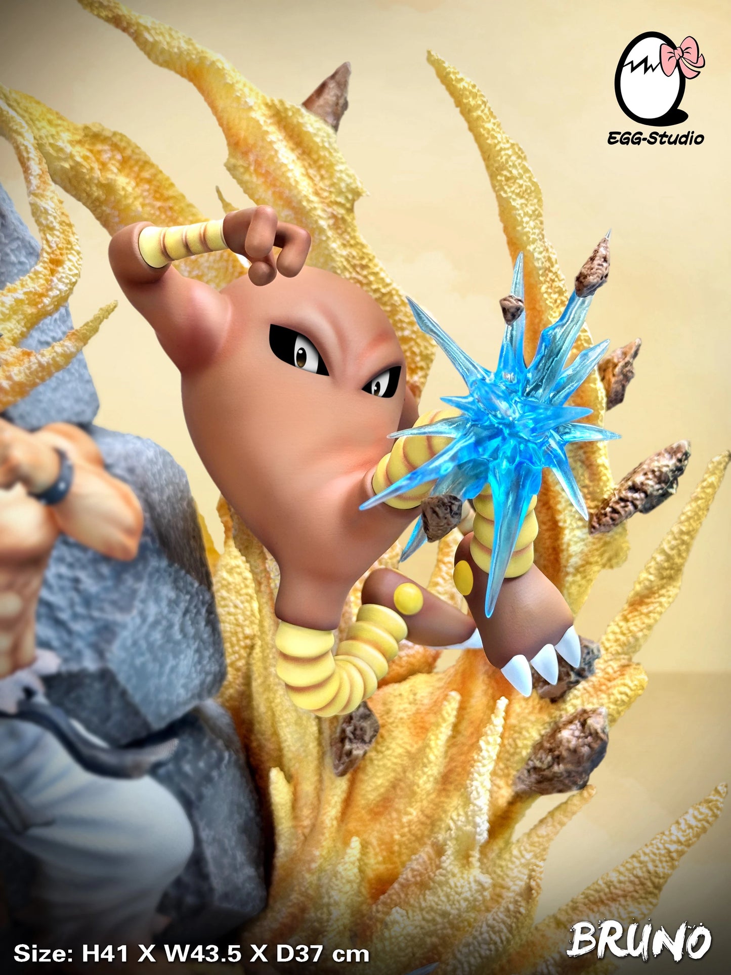 Preventa Resina Bruno (Alto Mando) Figura Pokemón EGG Estudio