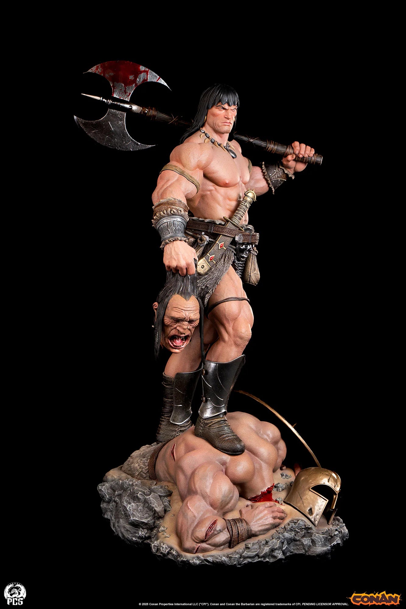 Preventa Resina Conan Figura Conan el Bárbaro PCS (Licencia) Estudio