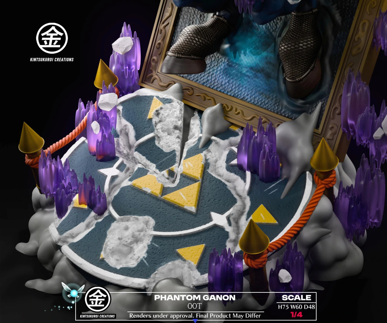 Preventa Resina Phantom Ganon Figura The Legend Of Zelda Kintsukuroi Creations Estudio