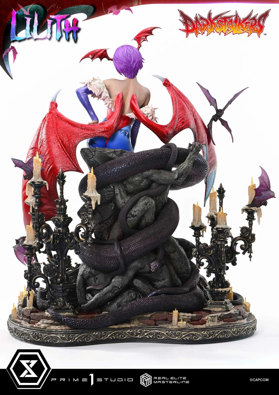 Preventa Resina Lilith  Figura Darkstalkers  Prime 1 (Licencia) Estudio