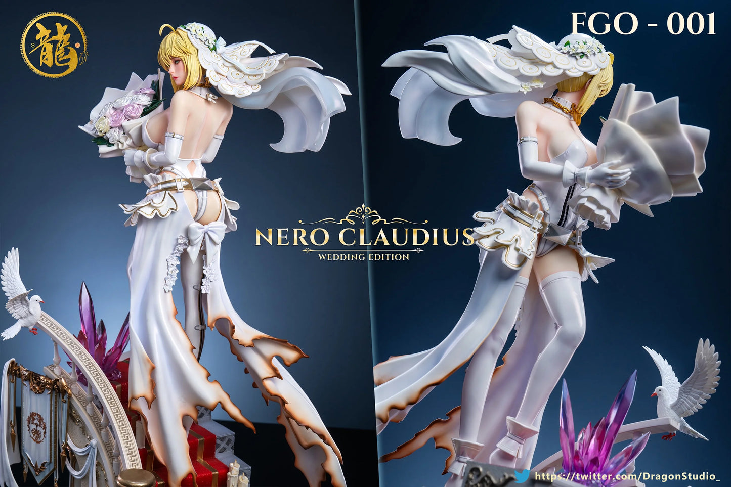 Preventa Resina Nero Claudius Figura Fate Series Dragon Estudio