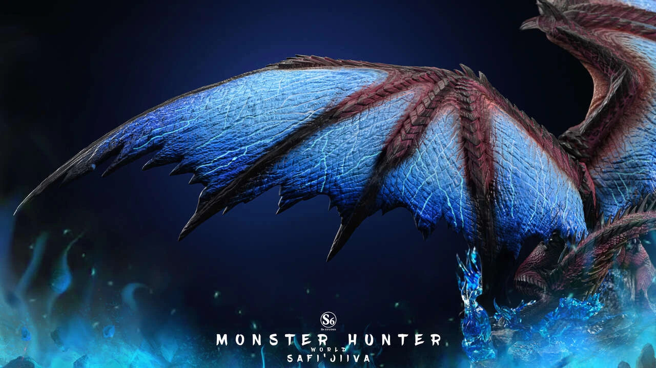 Preventa Resina Safi'jiiva Figura Monster Hunter S6 Estudio