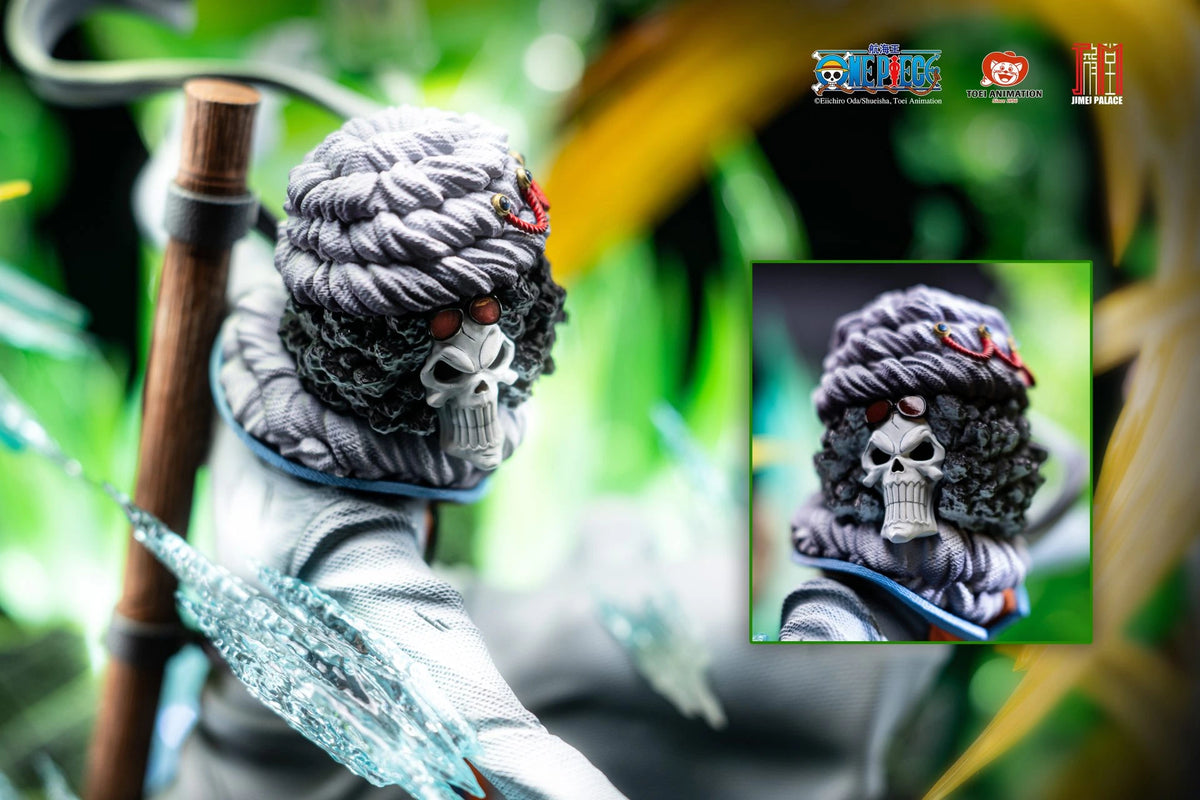 Preventa Resina Brook "Soul King" Figura One Piece Jimei Palace (Licencia) Estudio