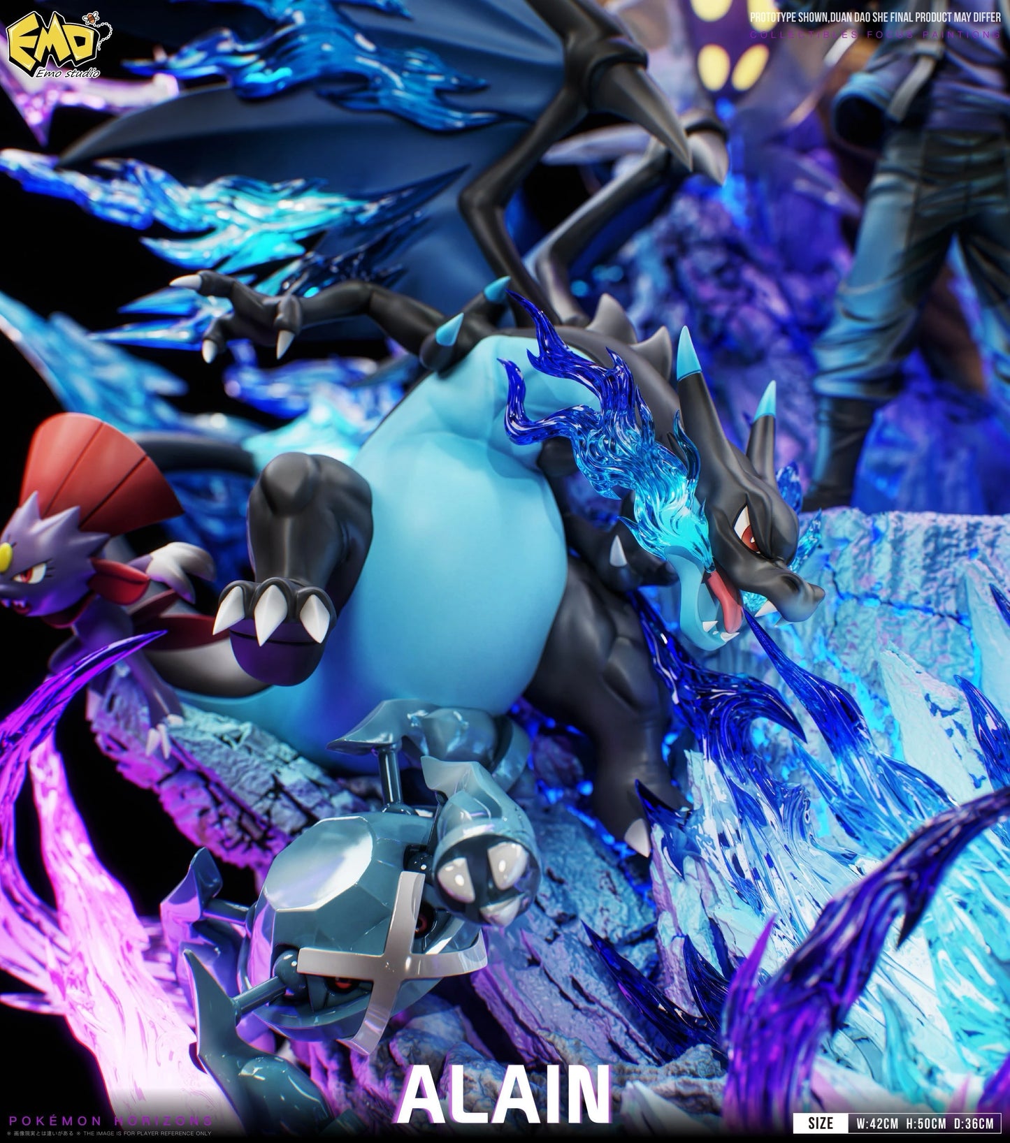 Preventa Resina Alain Figura Pokemón EMO Estudio