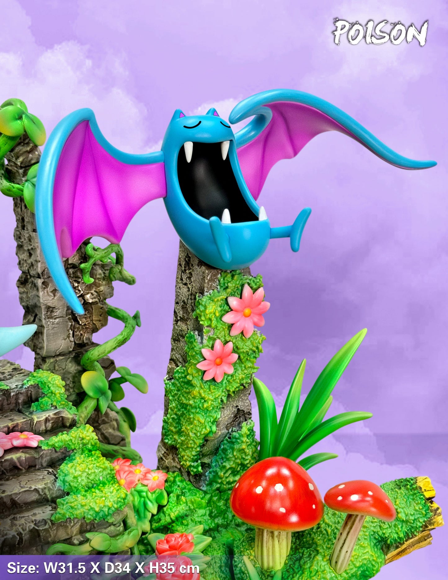 Preventa Resina Tipo Veneno Figura Pokemón EGG  Estudio