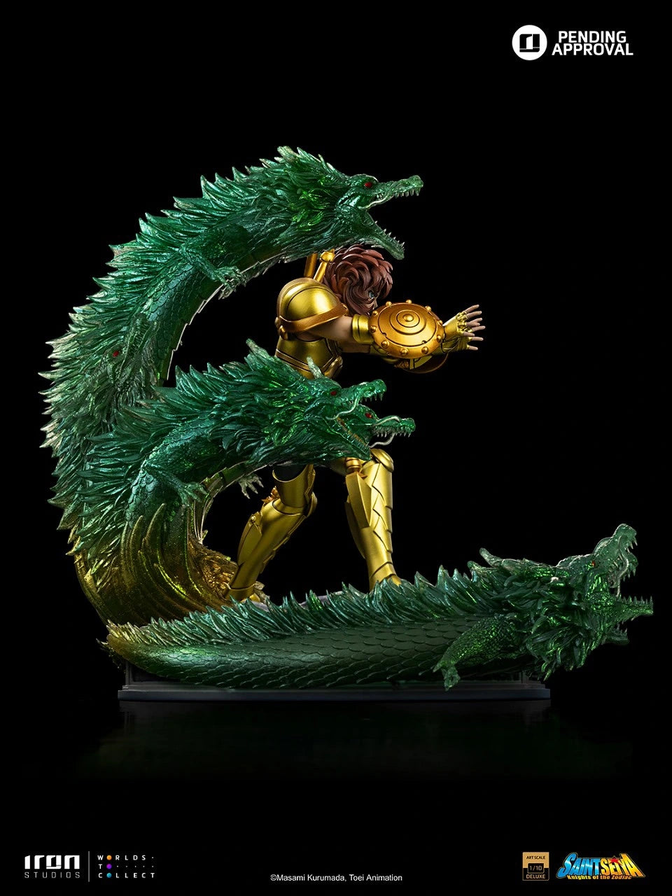 "Preventa Resina Dohko de Libra  Figura Caballeros del Zodiako Iron (Licencia) Estudio"