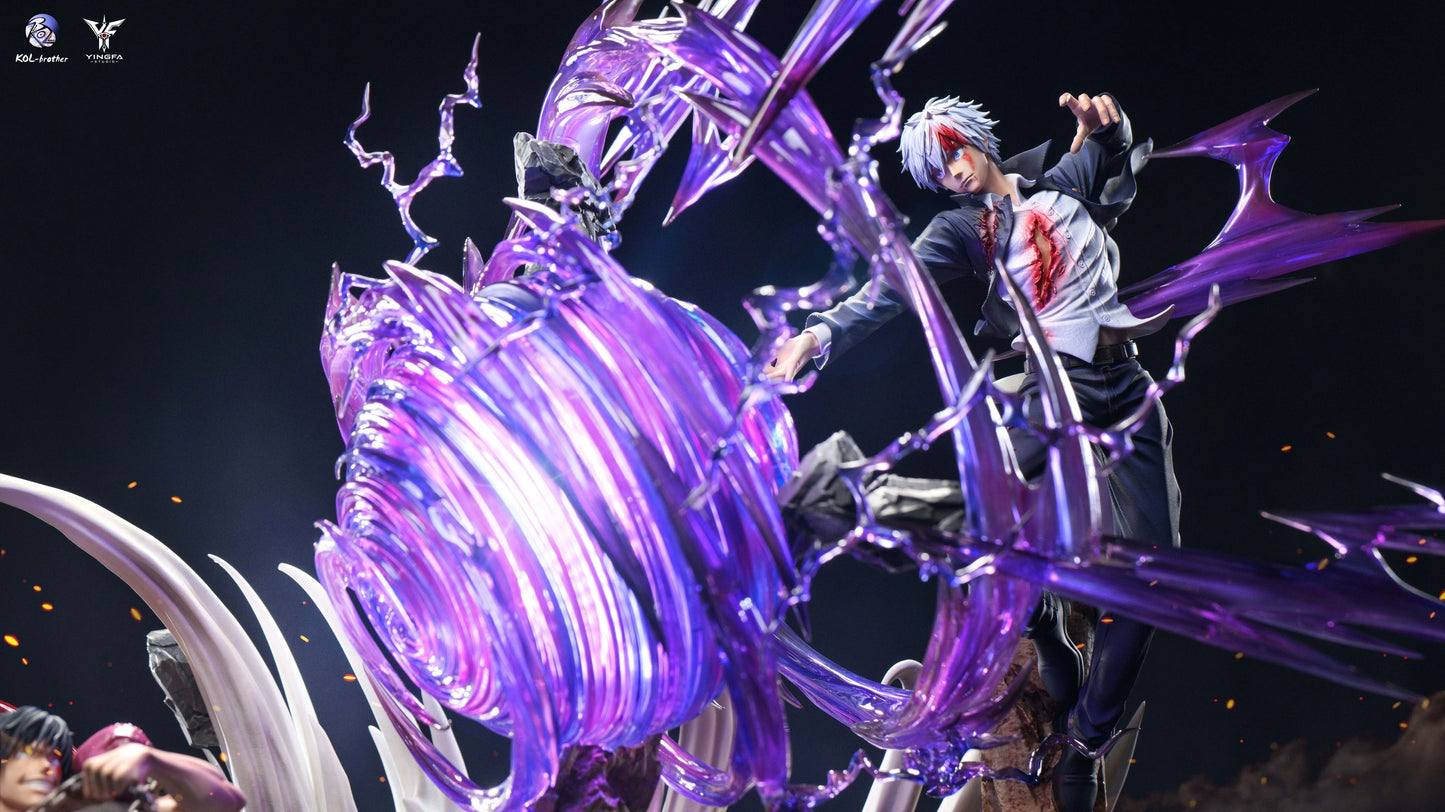 Preventa Resina Gojo Satoru vs Toji Fushiguro Figura Jujutsu Kaisen 1/6 Kol & YingFa  Estudio