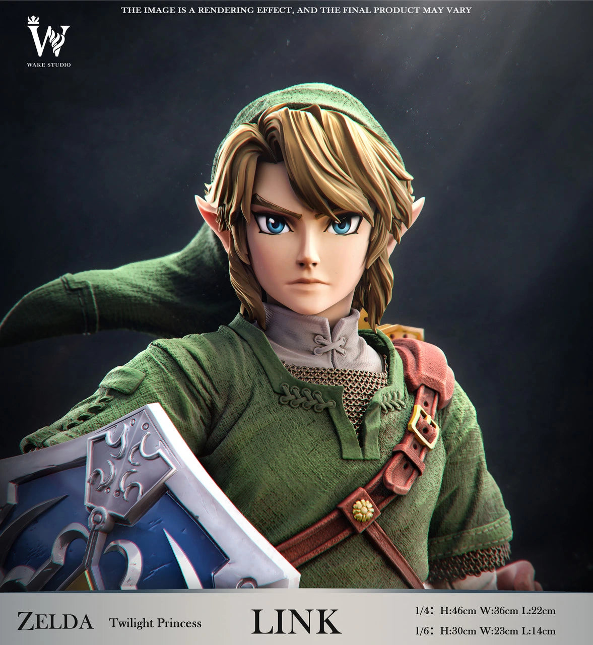 Preventa Resina Link Figura The Legend Of Zelda Wake Estudio