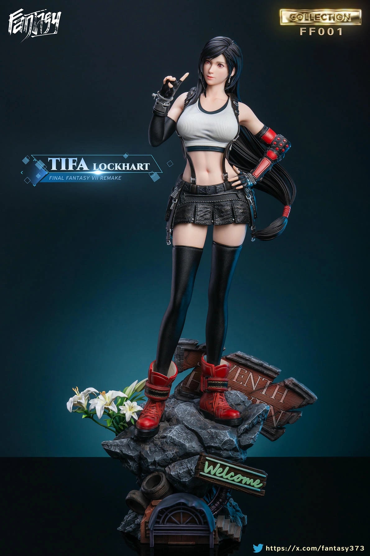 Preventa Resina Tifa Lockhart Figura Final Fantasy VII Fantasy  Estudio