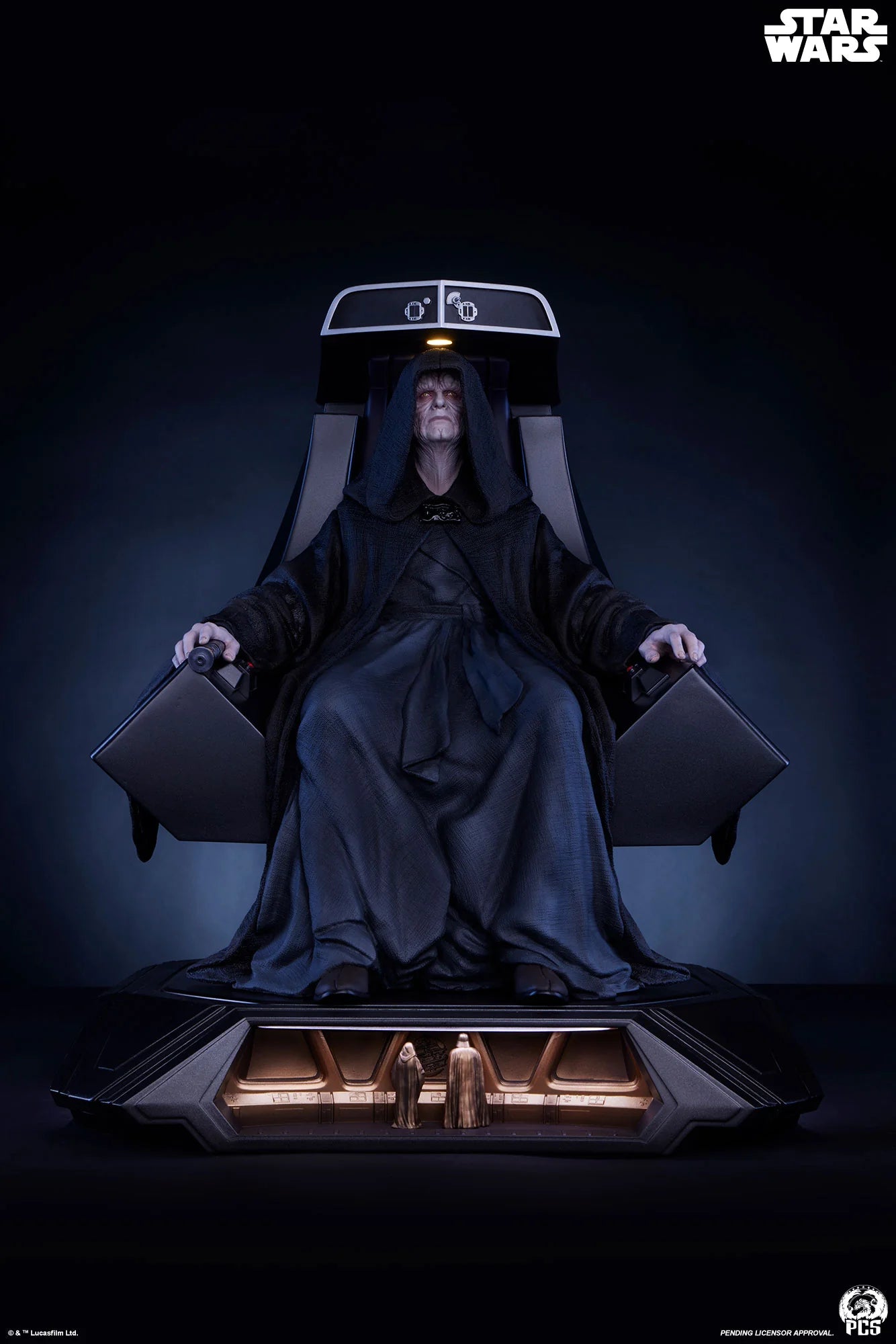 Preventa Resina Emperador Palpatine Figura Star Wars PCS (Licencia) Estudio