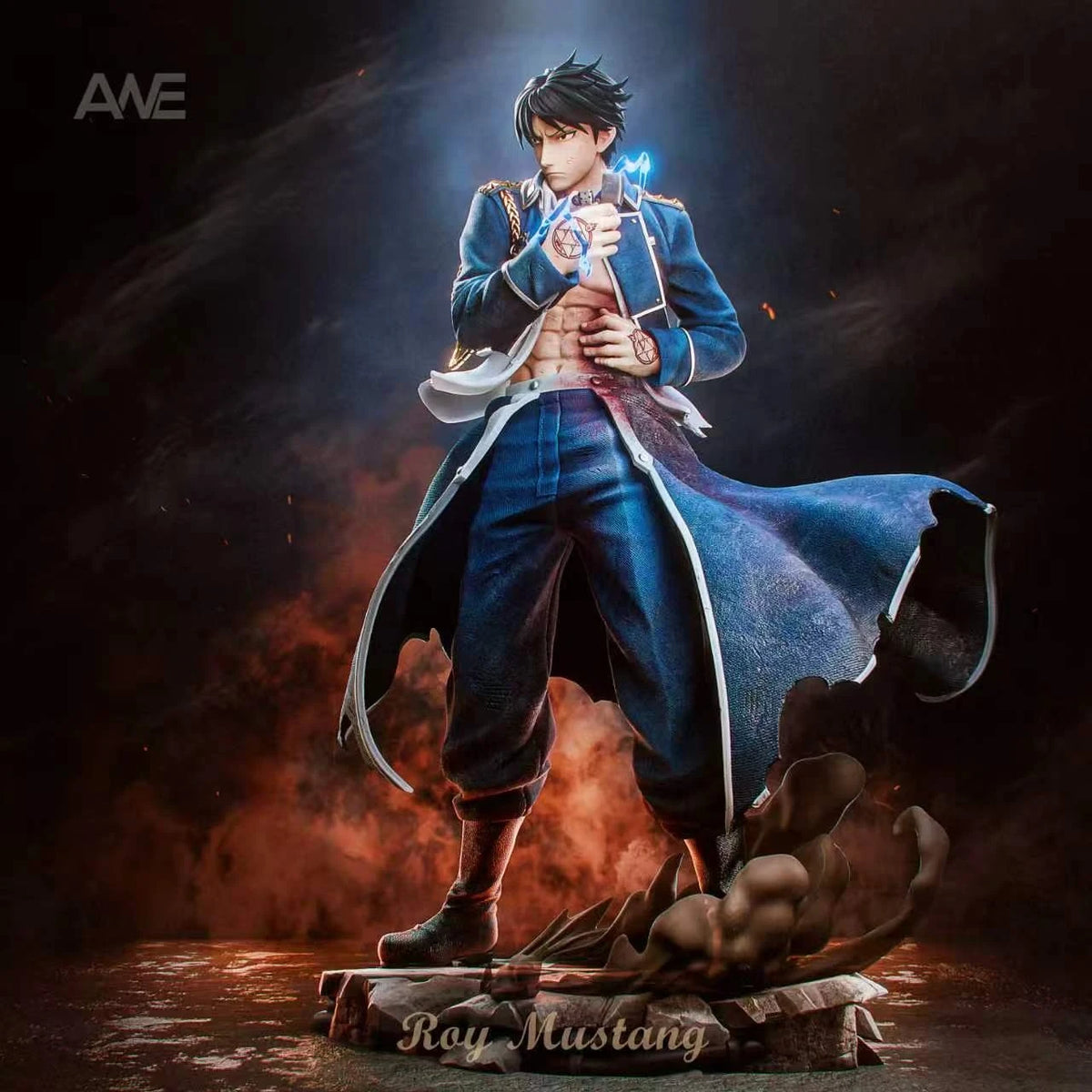 "Preventa Resina Roy Mustang Figura Fullmetal Alchemist: Brotherhood  1/6 ANE  Estudio"