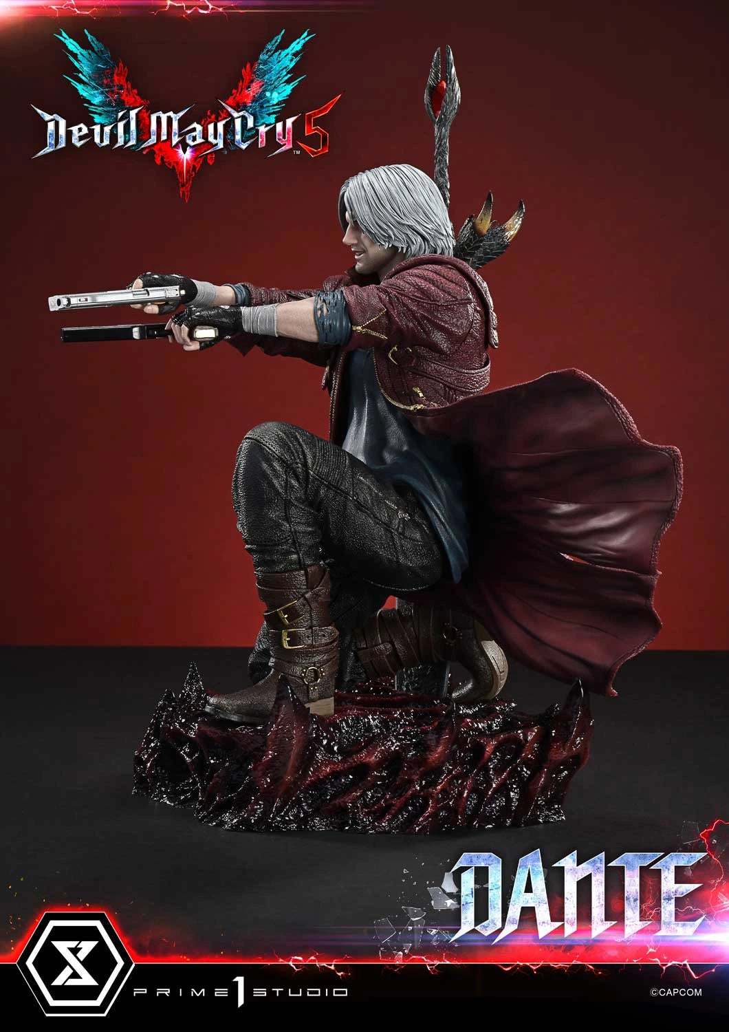 Preventa Resina Dante Figura Devil May Cry 5 Prime 1 (Licencia) Estudio