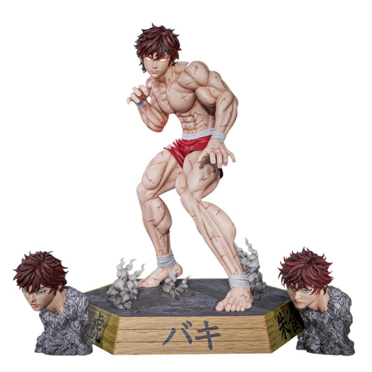 Preventa Resina Baki Hanma Figura Baki the Grappler  Player 1 Estudio