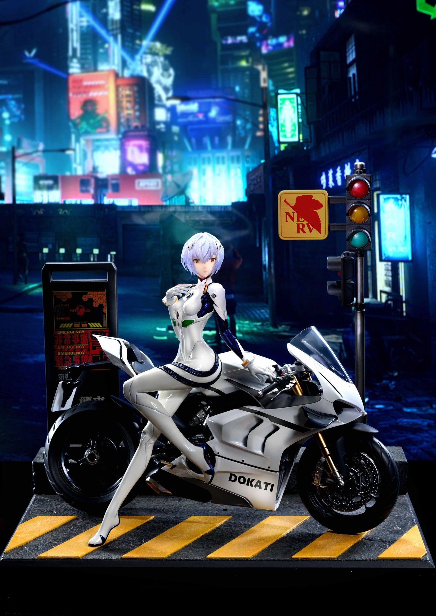 Preventa Resina Ayanami Rei Figura Evangelion Kol  Estudio