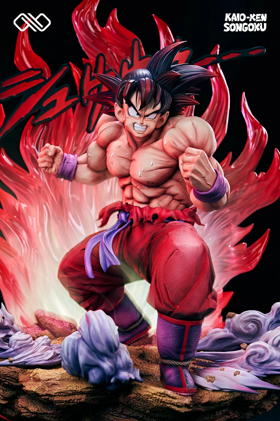 Preventa Resina Goku "Kaioken" Figura Dragon Ball Infinite  Estudio