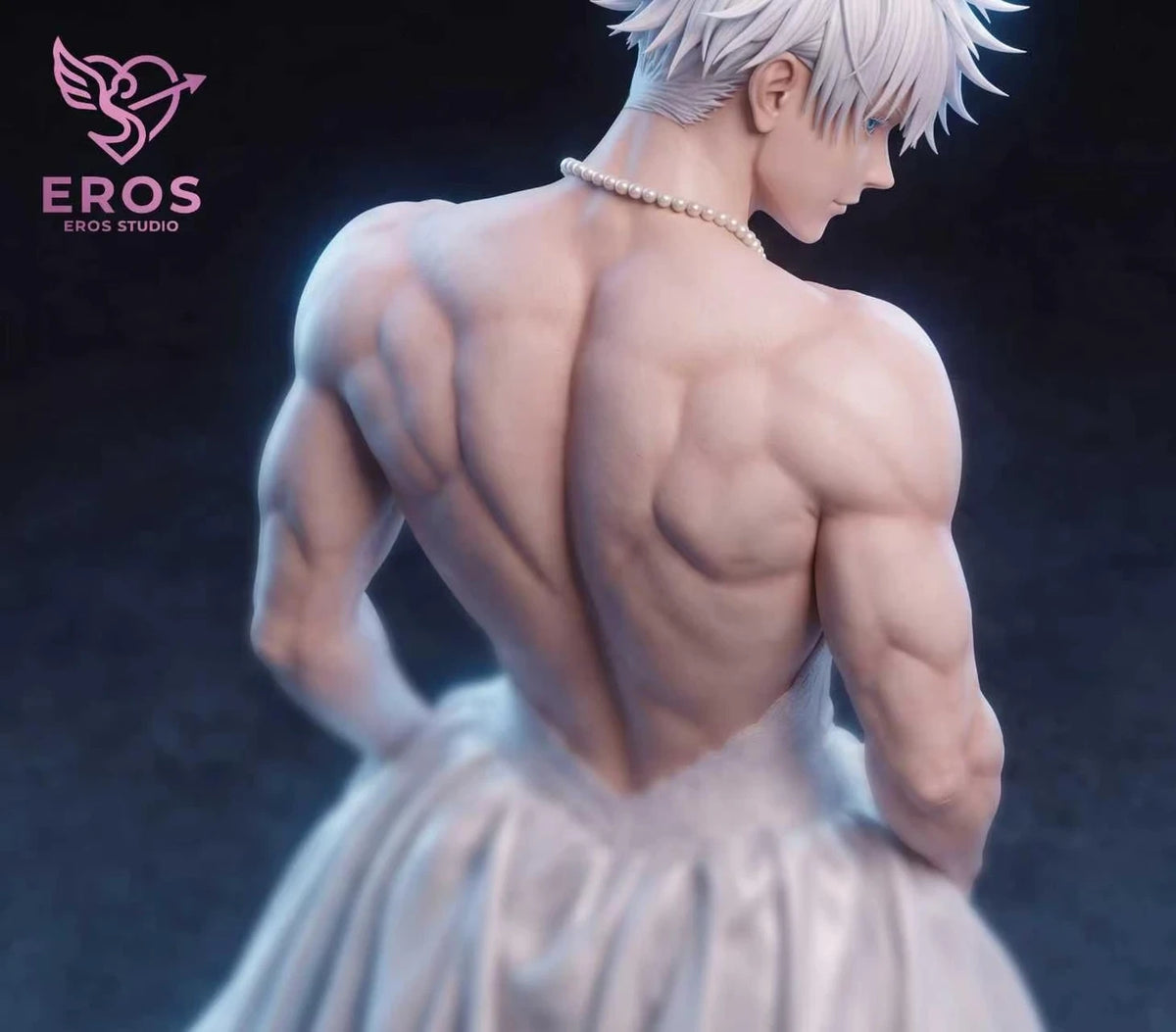 Preventa Resina Gojo Satoru Figura Jujutsu Kaisen 1/6 Eros Estudio